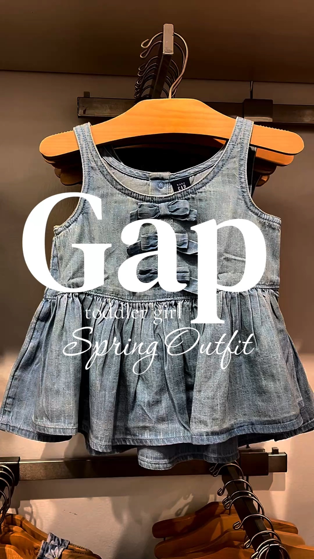 The cutest Gap toddler girls spring outfit 💙 This denim bow tank paired with a flowy A-line skort is lightweight, comfy, and perfect for spring outings, photos, or everyday wear. Both pieces are linked here.


#LTKKids #LTKBaby #LTKmomlife