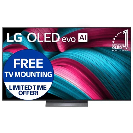 LG 65" C5 Series 4K UHD OLED evo AI Smart webOS 25 TV, OLED65C5PUA | Walmart (US)