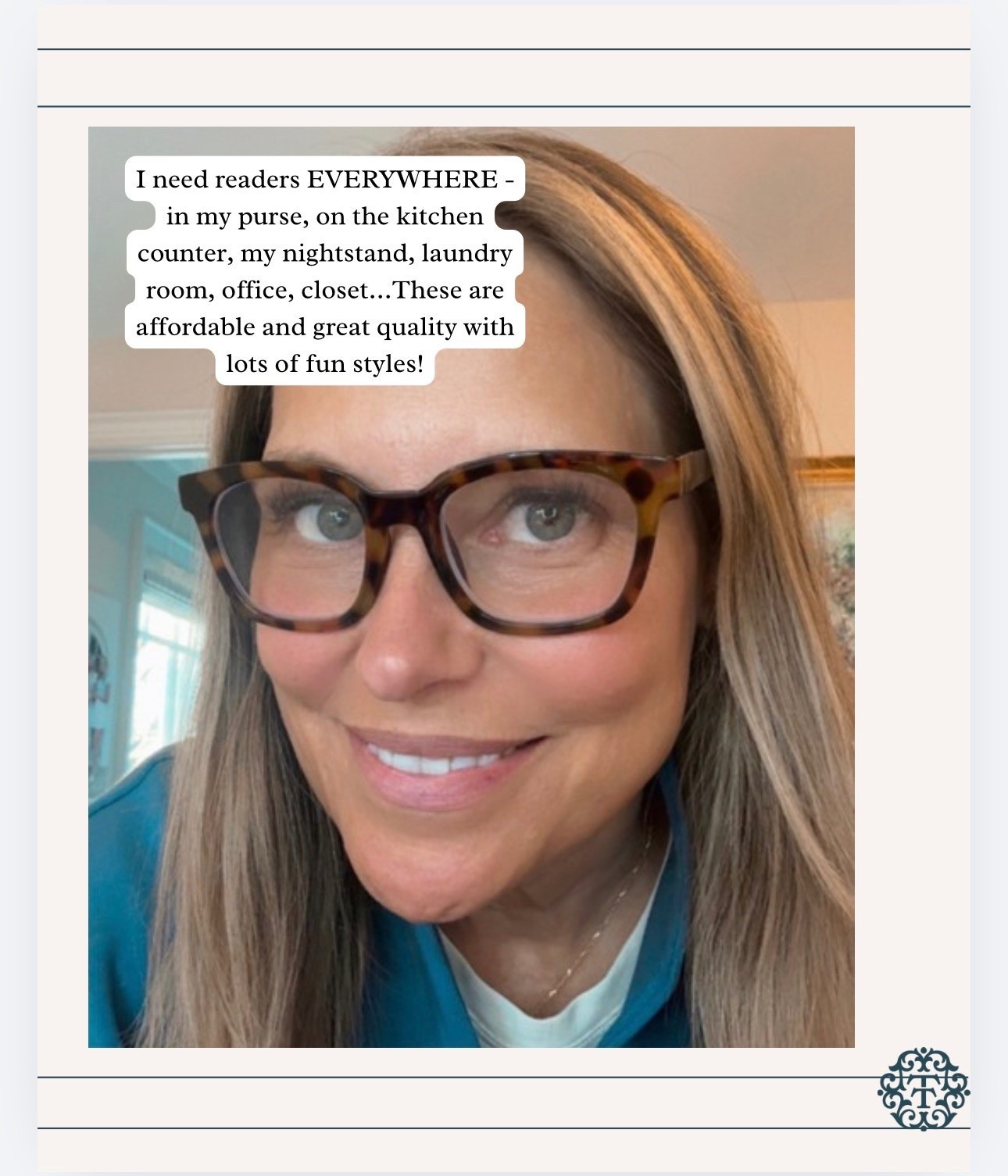 Stylish readers are so chic! These are so affordable to have them conveniently place everywhere in my house! So many cute styles to choose from, too! s

#LTKMidsize #LTKOver40