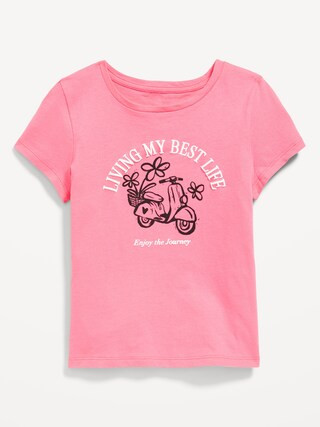 Short-Sleeve Graphic T-Shirt for Girls | Old Navy (US)