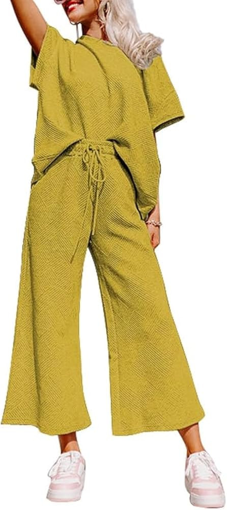 SHEWIN Women Two Piece Sets Business Casual Work Vacation Airport Outfits 2026 | Amazon (US)