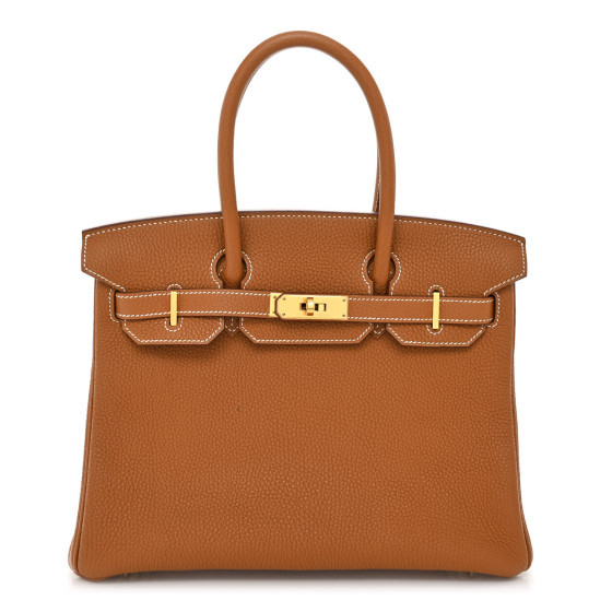 Togo Birkin 30 Gold | FASHIONPHILE (US)