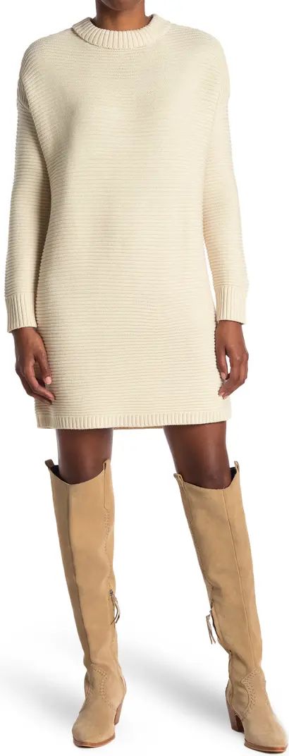 Mock Neck Mini Sweater Dress | Nordstrom Rack