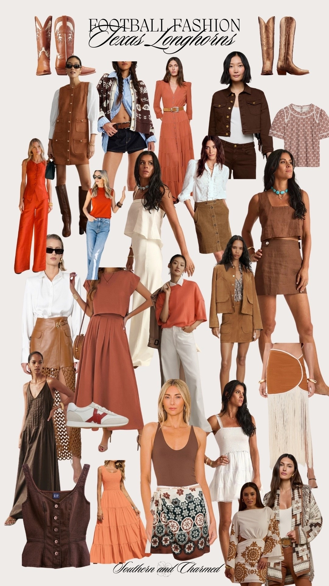 Texas Longhorns football fashion! Football outfits 