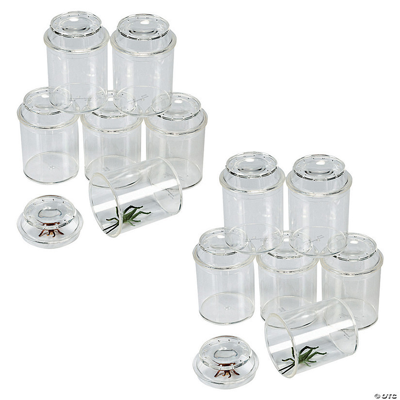 Bulk 50 Pc. See-Through Bug Jars | Oriental Trading Company