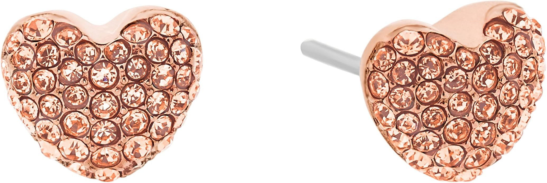 Michael Kors Brilliance Pave Hearts and Crystal Heart Stud Earrings | Amazon (US)
