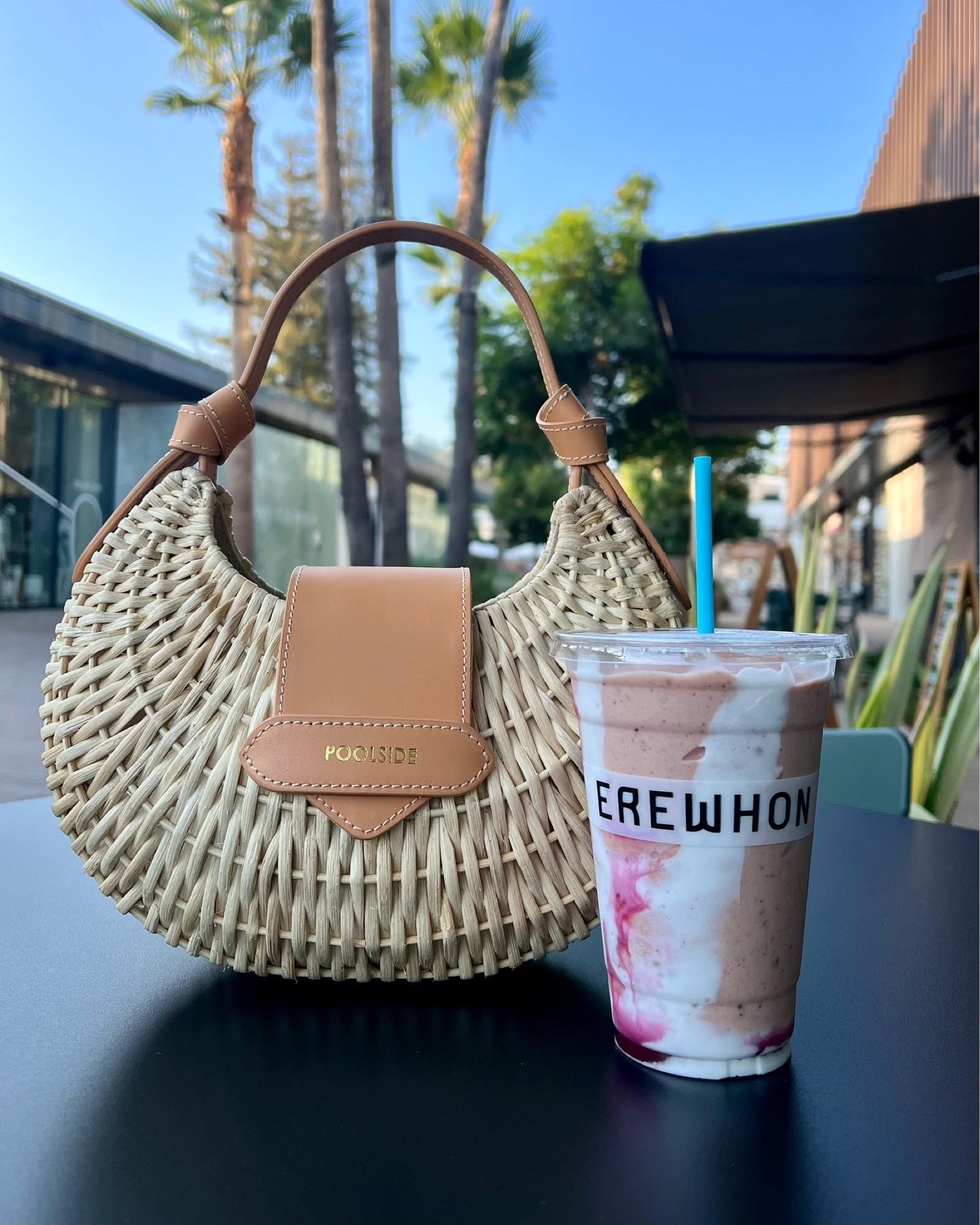 Poolside croissant bag 