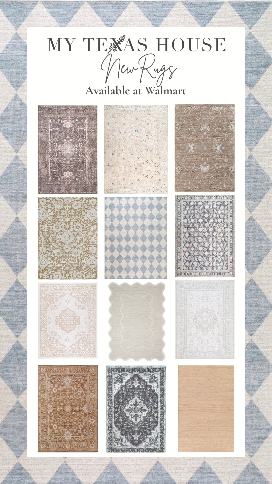 We are so excited that some of our new rugs are online and in store!! Check your local Walmart to see if you can snag one!  

 #LTKSeasonal #LTKHome