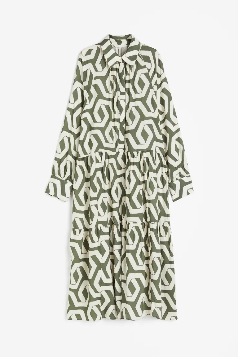 Viscose shirt dress | H&M (UK, MY, IN, SG, PH, TW, HK)