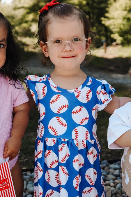 Lilahs baseball dress!