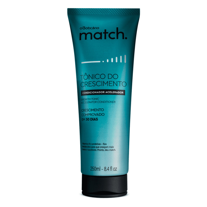 Condicionador Match Tônico do Crescimento, 250ml | oBoticario (BR)