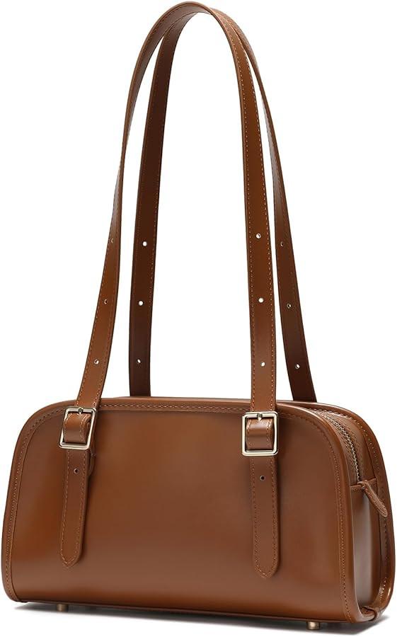 Keyli Swing Zip Shoulder Bag Fashion Purses for Women, Leather Shoulder Handbag Top-Handle Hobo B... | Amazon (US)