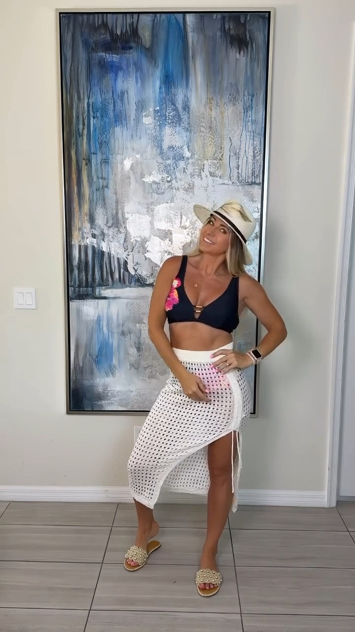 Use my code for additional discount: OGCR7WY7
Beach days are my excuse to overdress a little 🤍 this bikini comes as a set from Amazon. I’m wearing size M. 

Most of this outfit is Amazon and honestly… it came together better than I expected ✨

vacation outfits, beach coverups, summer travel style ☀️

#LTKSwim #LTKTravel #LTKSaleAlert