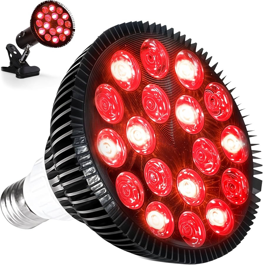 LifePro Infraglow Red Light Therapy Bulb - 18 LEDs Red Light Therapy Lamp | Amazon (US)