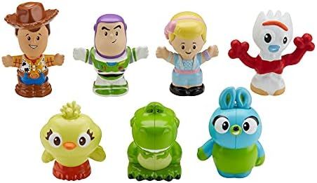 Fisher-Price Disney Toy Story 4, 7-Figure Pack by Little People [Amazon Exclusive] | Amazon (US)
