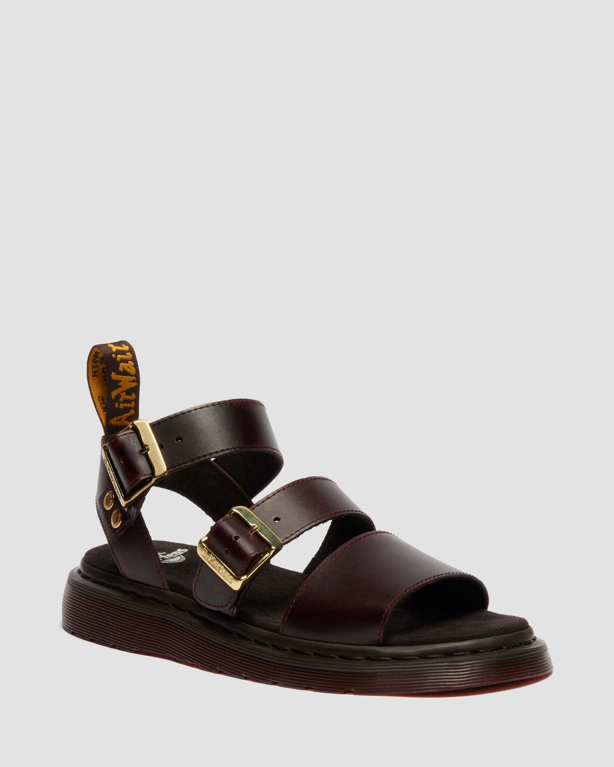 Gryphon Atlas Leather Gladiator Sandals in Charro | Dr. Martens | Dr. Martens