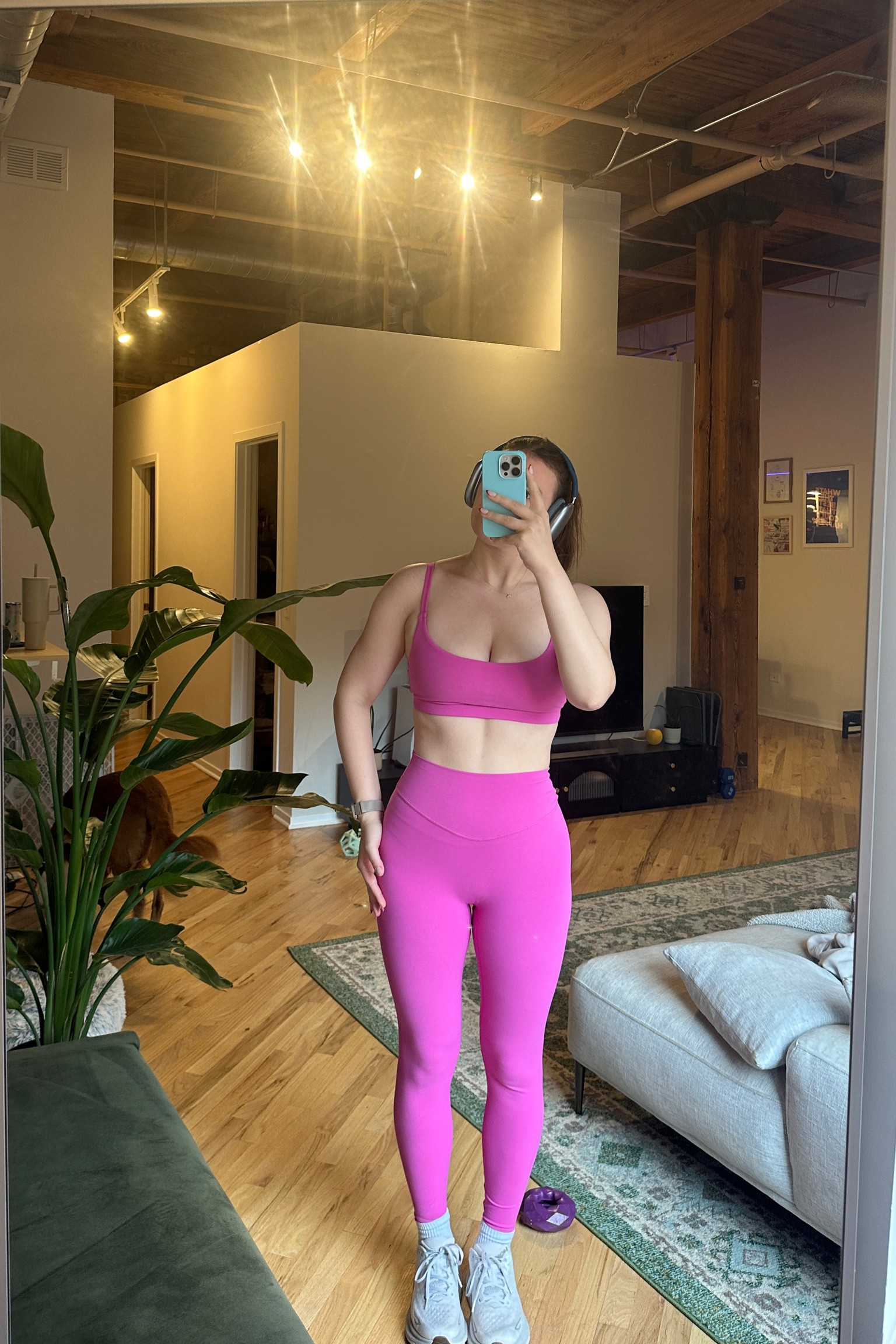 Elevate your fitness game with the perfect combo: a stylish pink workout set from Vitality, paired with Hoka running shoes for ultimate comfort, and topped off with AirPods Max for the perfect workout soundtrack. #FitnessGoals #VitalityActivewear #HokaRunning #AirPodsMax #WorkoutStyle

#LTKGiftGuide #LTKActive #LTKHoliday