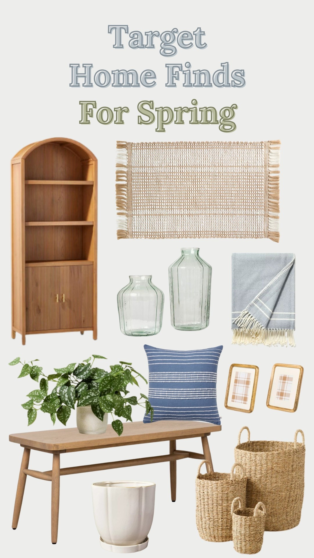 Affordable home decor for Spring - all from Target! 

#LTKSeasonal #LTKHome