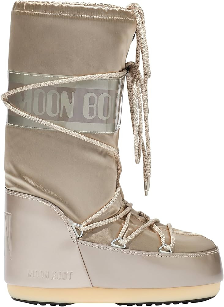 Amazon.com: Moon Boot, Icon Glance Unisex Boots, 35/38, Platinum : Luxury Stores | Amazon (US)