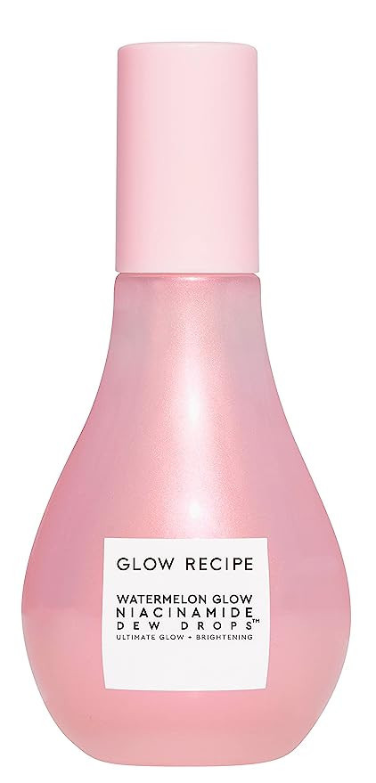 Glow Recipe Watermelon Glow Niacinamide Dew Drops Jumbo Size - Brightening Serum with Hyaluronic ... | Amazon (US)