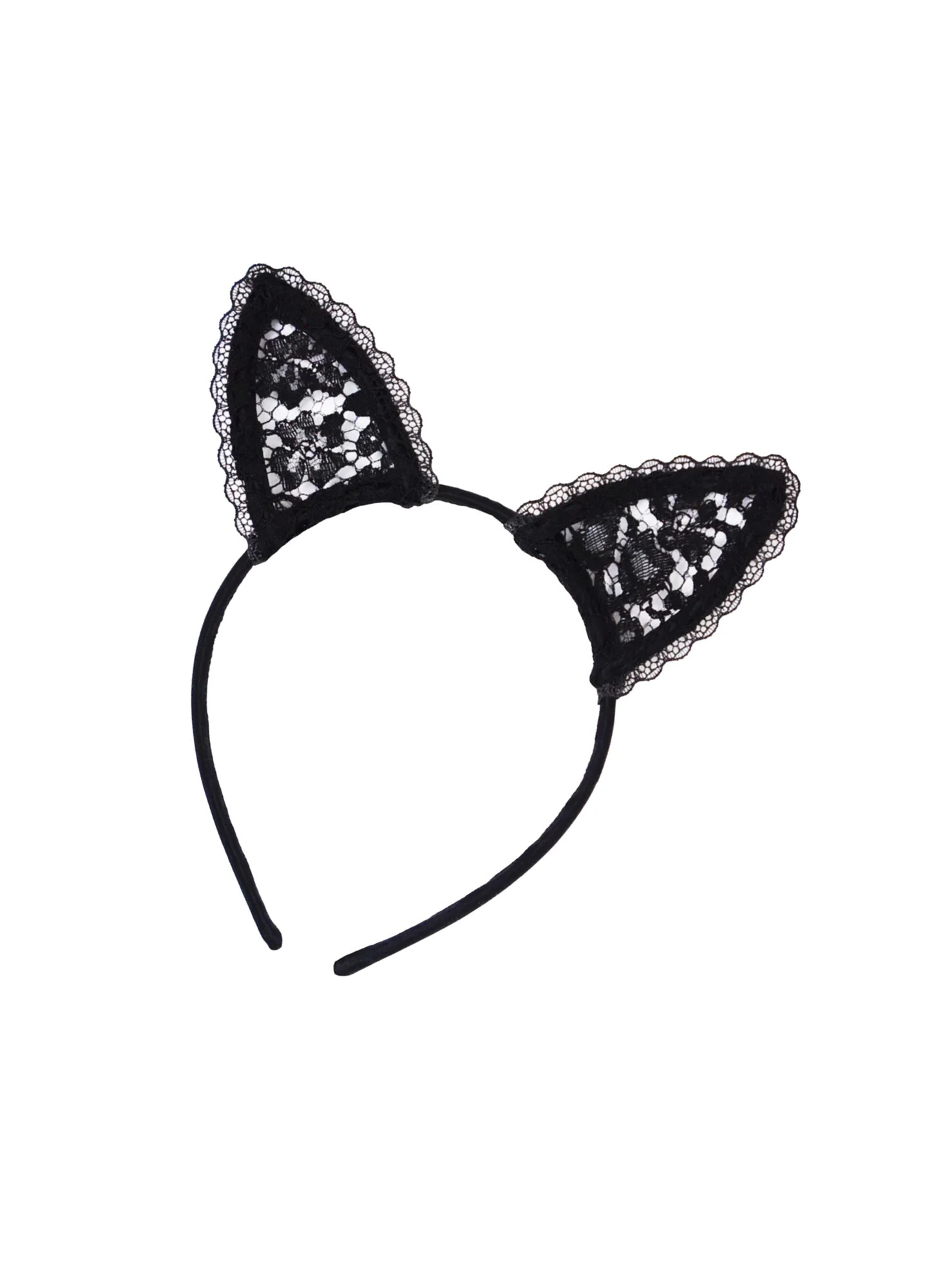 Black Lace Cat Ears | Fleur du Mal | Fleur du Mal