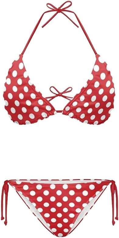 Swimsuits for Women High Waisted String Bikini Sets for Women XS-XXL | Amazon (US)