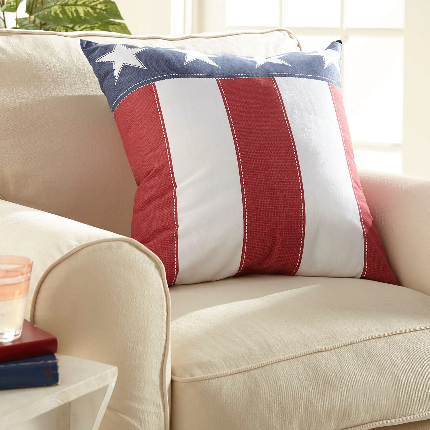 AMERICANA DECORATIVE PILLOW - FLAG - Walmart.com | Walmart (US)