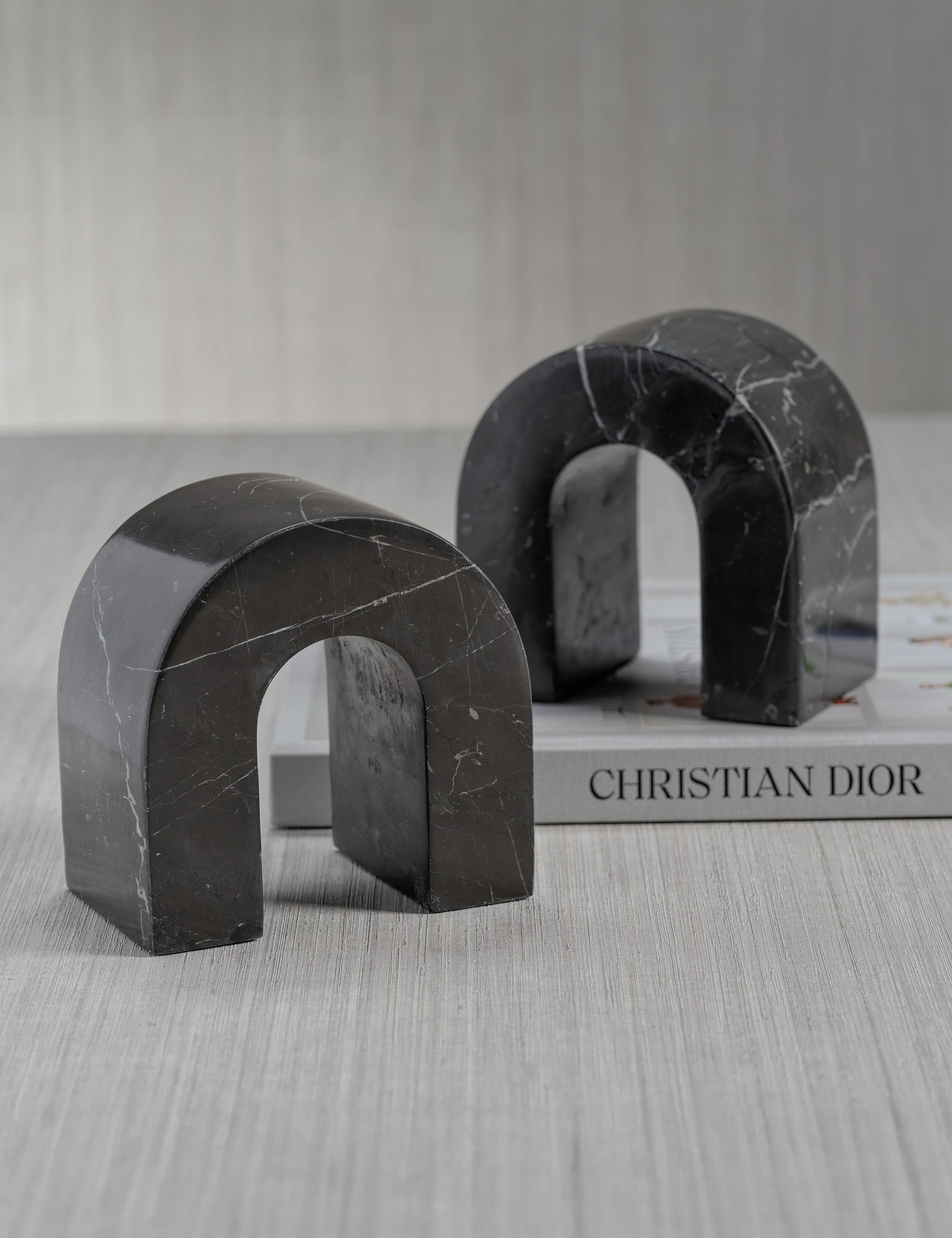 Marchbank Bookends (Set of 2), Black | Lulu and Georgia 