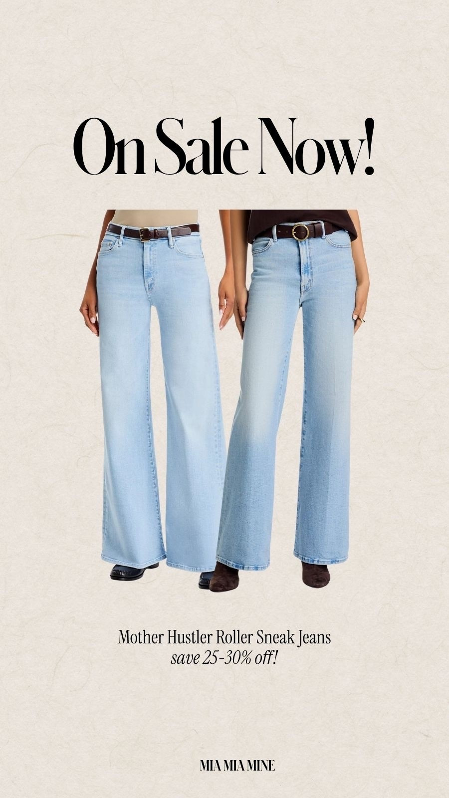 Bloomingdale’s Memorial Day weekend sale
Save 25-30% off the mother hustler roller sneak jeans in two washes
These are the viral mother jeans that fit everyone - seriously the most flattering jeans in my closet!

#LTKSaleAlert #LTKOver40 #LTKmomlife