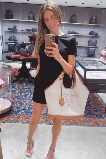 I am loving this Amazon comfy romper.
This Prada bag and Valentino rockstud sandals elevate the look, making it chic and comfy.
Fits true to size, I am wearing size small.

#LTKFindsUnder50 #LTKItBag #LTKOver40