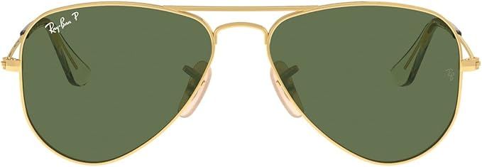 Ray-Ban Rj9506s Metal Aviator Sunglasses | Amazon (US)