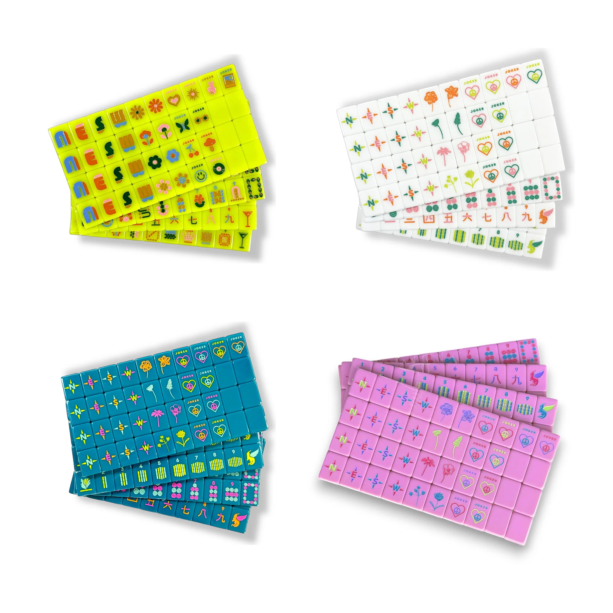 Travel & Kids Mahjong Tiles | Peace Love Mahjong
