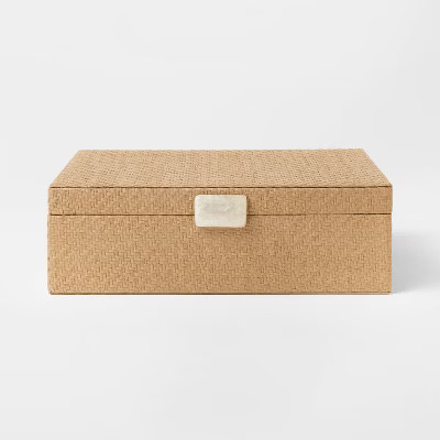 Woven Decorative Box - Threshold™ designed with Studio McGee | Target