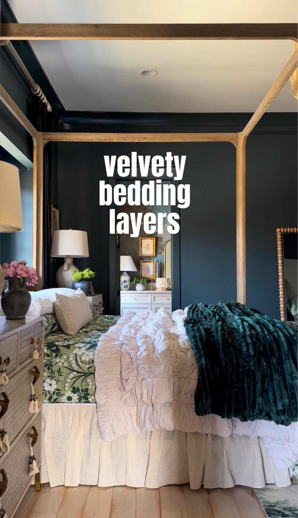 Velvet Bedding Layers 💚