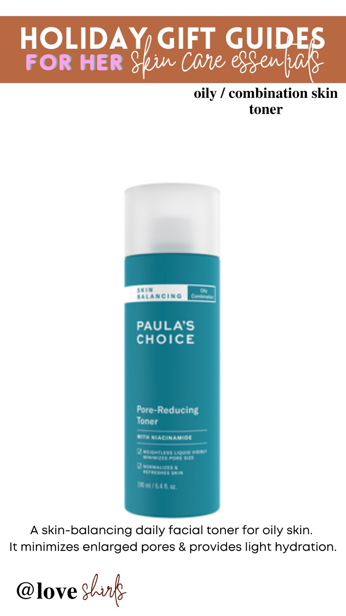 A skin-balancing daily facial toner for oily skin. It minimizes enlarged pores & provides light hydration.

#LTKsalealert #LTKbeauty #LTKunder50