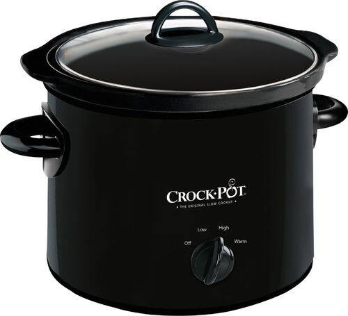 Crock-Pot - 3qt Slow Cooker - Black | Best Buy U.S.