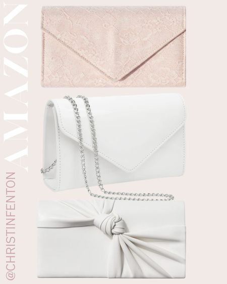 Amazon handbags 🎀 Amazon fashion finds! Amazon clutches, crossbody bags, weekender bags & stachel bags. Click the products below to shop! Follow along @christinfenton for new looks & sales!@shop.ltk #liketkit 🥰 Thank you for shopping here with me! 🤍 XoX Christin  #LTKstyletip #LTKitbag #LTKsalealert #LTKwedding #LTKfindsunder50 #LTKfindsunder100 #LTKbeauty #LTKworkwear #LTKtravel #LTKparties #LTKover40 
