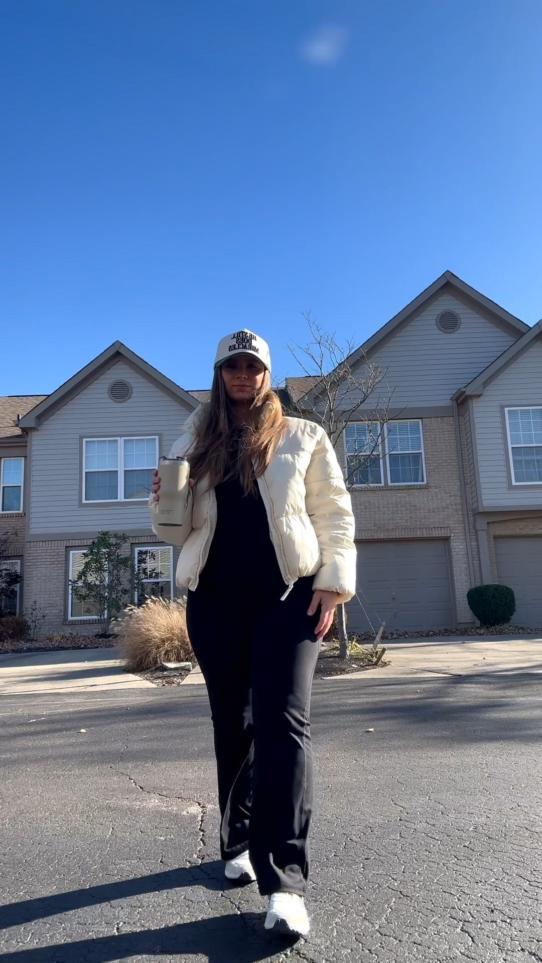 Comfy outfit for our 12 week appointment! These H&M MAMA long sleeve tees are so comfortable and I have been wearing these Amazon flared maternity leggings on repeat.

#LTKBump #LTKPetite #LTKFindsUnder50