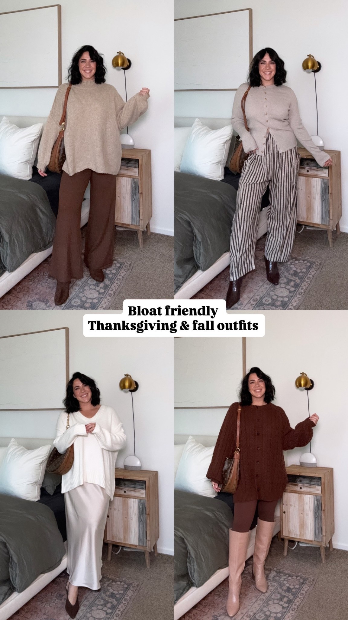 Bloat friendly Thanksgiving fall outfits. Size 10/L 

#LTKSeasonal #LTKMidsize #LTKHoliday