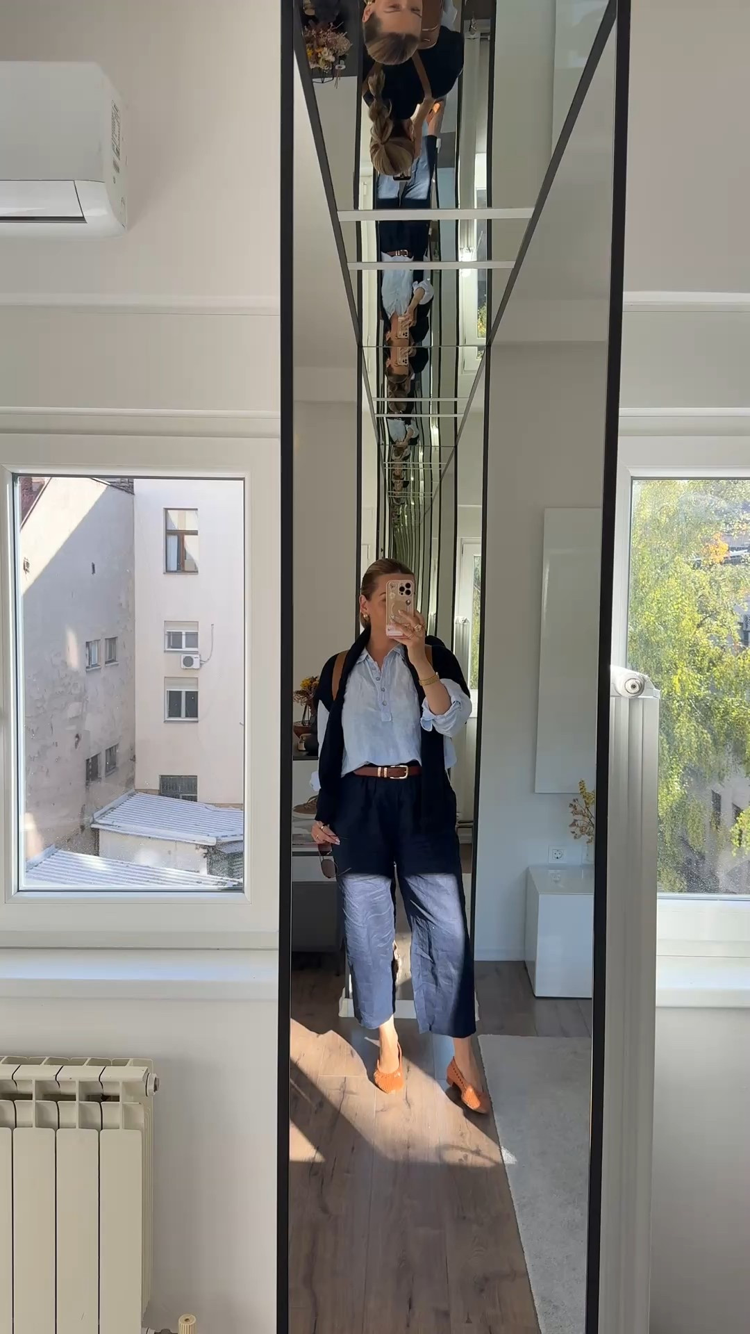 Genuinely haven’t stopped wearing this 100% cotton sweater or the 100% linen pants this whole trip!

Perfect for that late summer / early fall weather 🫶🏼🤍✨

The top is my moms 🙈

#LTKFindsUnder50 #LTKSeasonal #LTKStyleTip