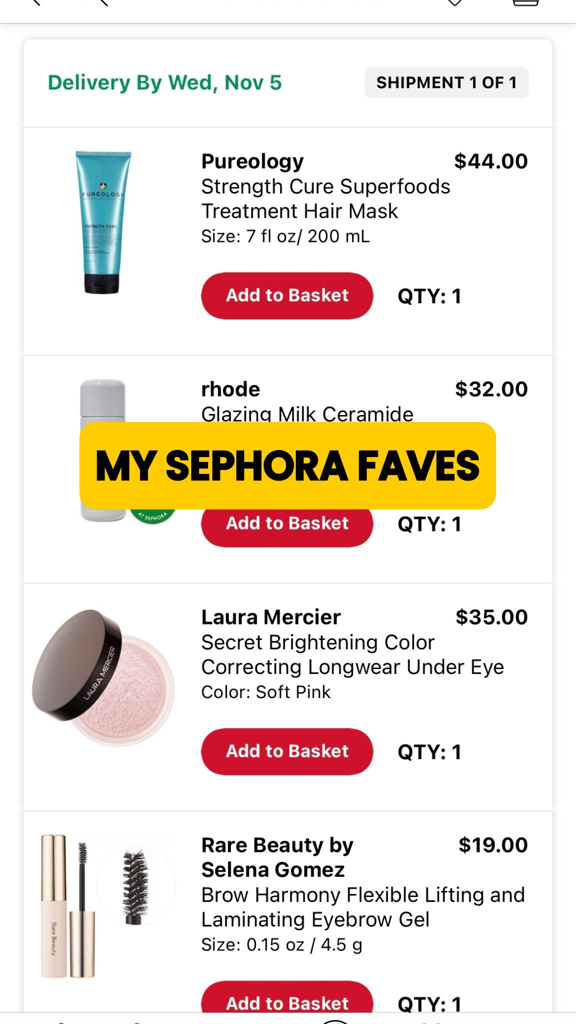 My Sephora faves! 

#LTKSaleAlert #LTKBeauty