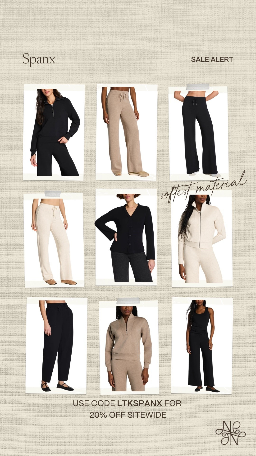 LTK Spring Sale! Save 20% OFF my favorite travel and lounge sets with code LTKSPANX!

Work from home outfit 
Loungewear 
Comfy outfit 
Travel outfit 
Airport outfit 
Spanx sale

#LTKSaleAlert #LTKSpringSale