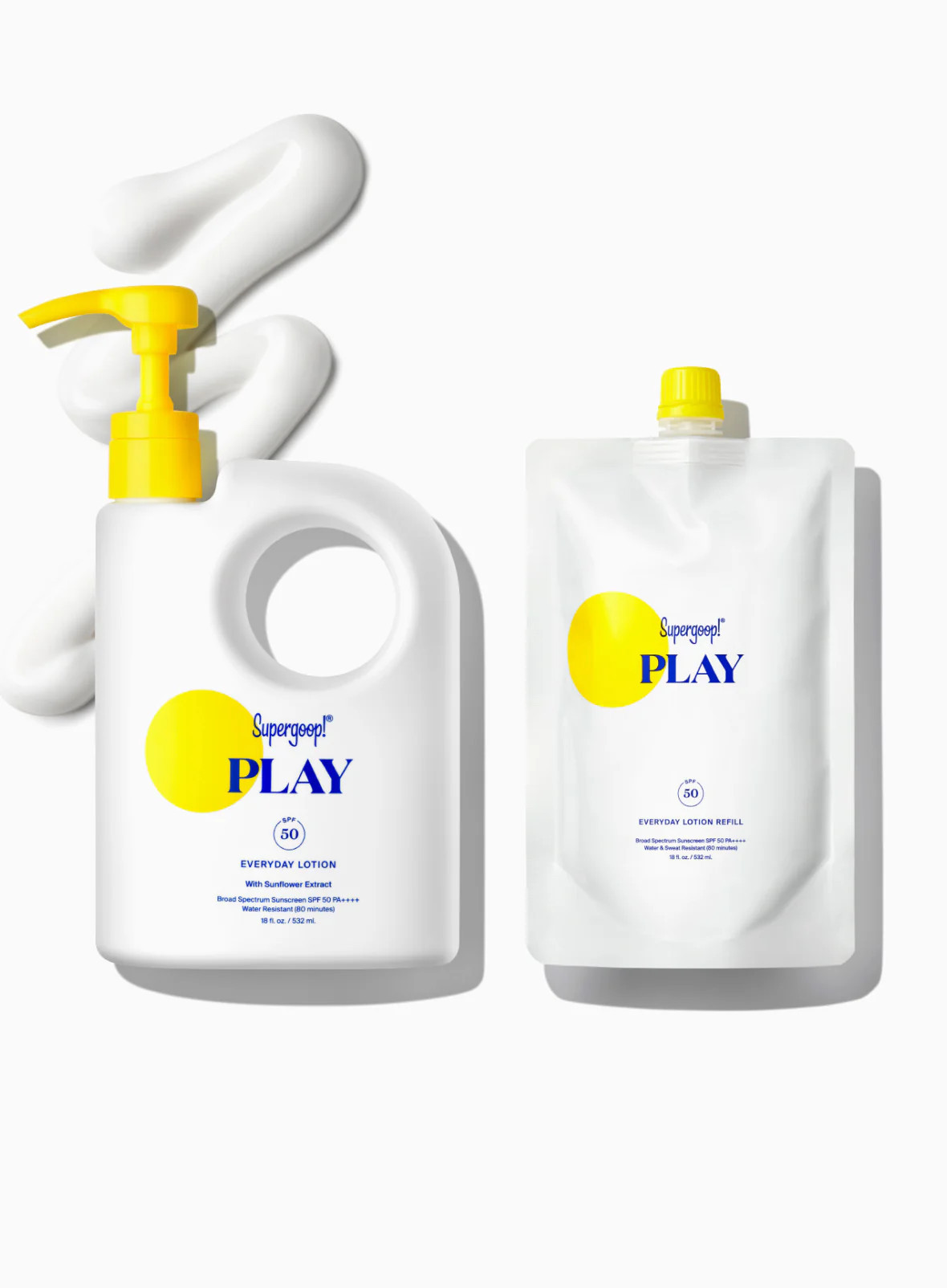 PLAY Pump & Refill Set Sunscreen - Refill Supergoop! | Supergoop