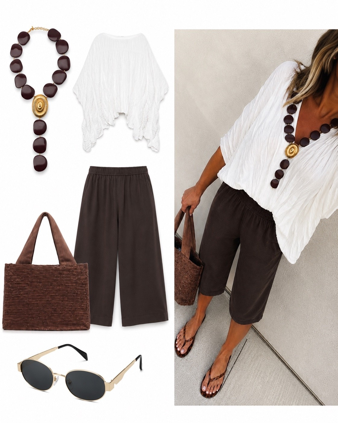 Today’s outfit, necklace 👌🏻 and under $50
Shorts are on sale!