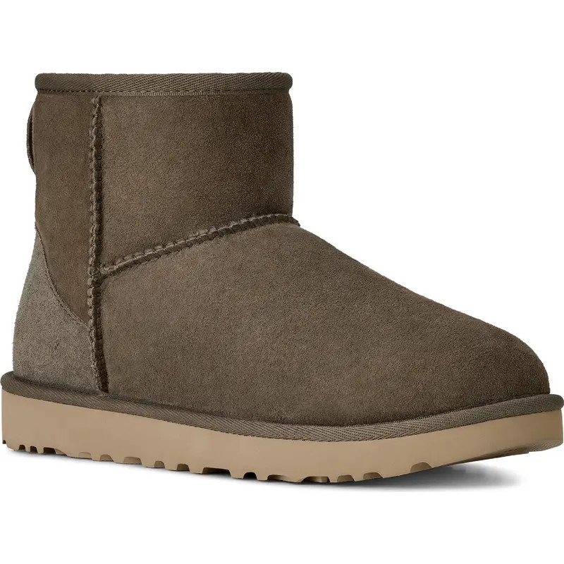 UGG® UGG Classic Mini II Genuine Shearling Lined Boot in Eve Blue at Nordstrom Rack, Size 8 | Nordstrom Rack