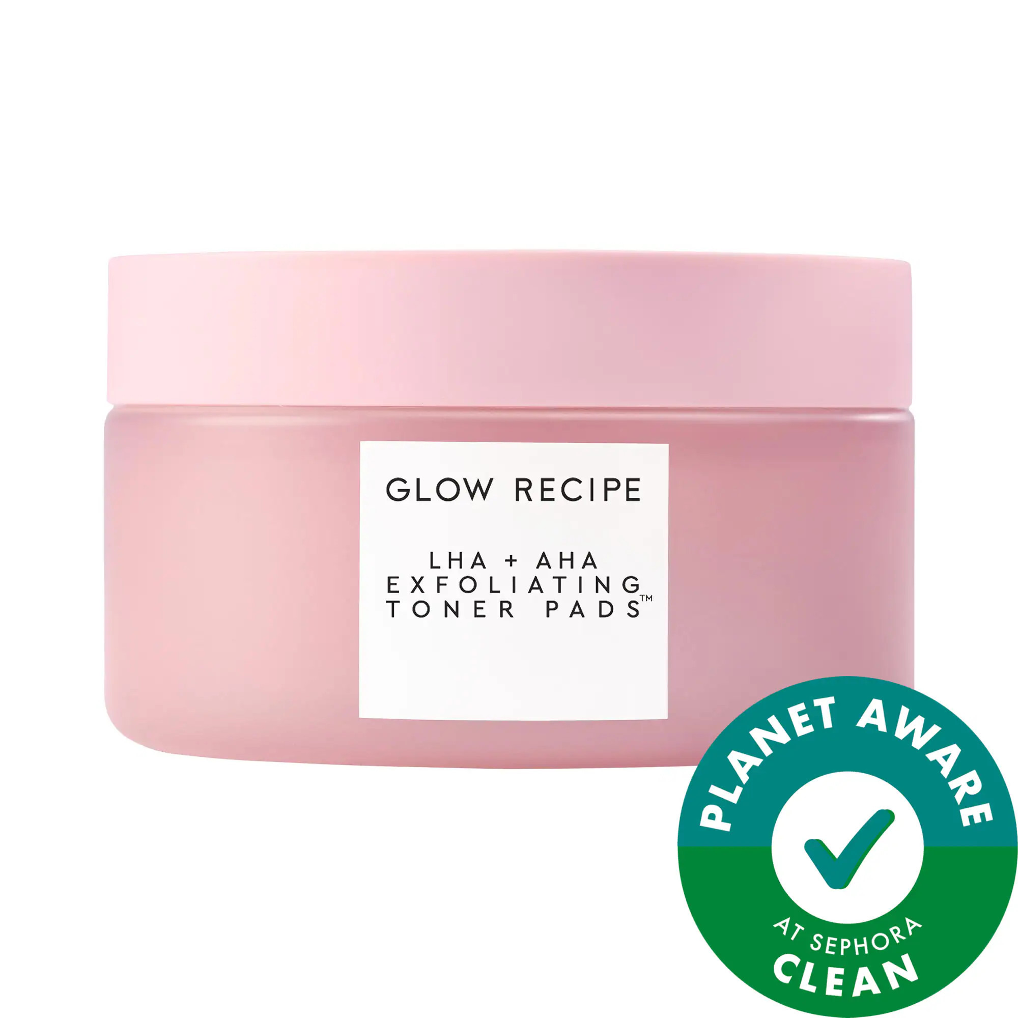 Glow Recipe LHA + AHA Korean Watermelon Toner Pads for Hydration and Gentle Exfoliation 60 pads/115g | Sephora (US)