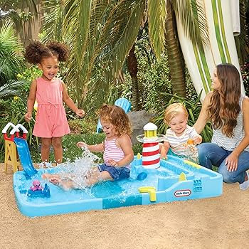 Little Tikes Splash Beach Water Table Splash Pad for Kids, Boys, Girls Ages 2+ Years | Amazon (US)