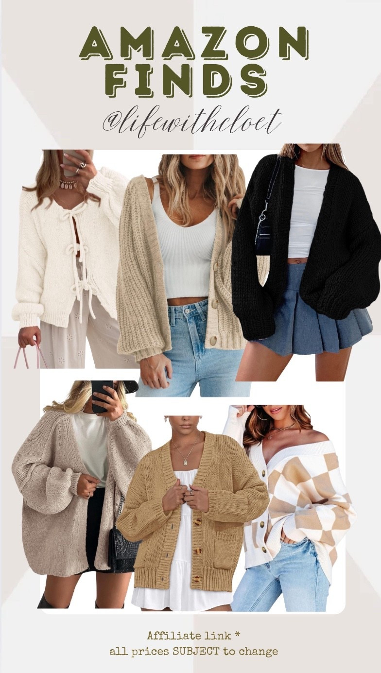 sweater season is here! Can never have too many cardigans 🥰 

#LTKFallSale #LTKSeasonal #LTKStyleTip