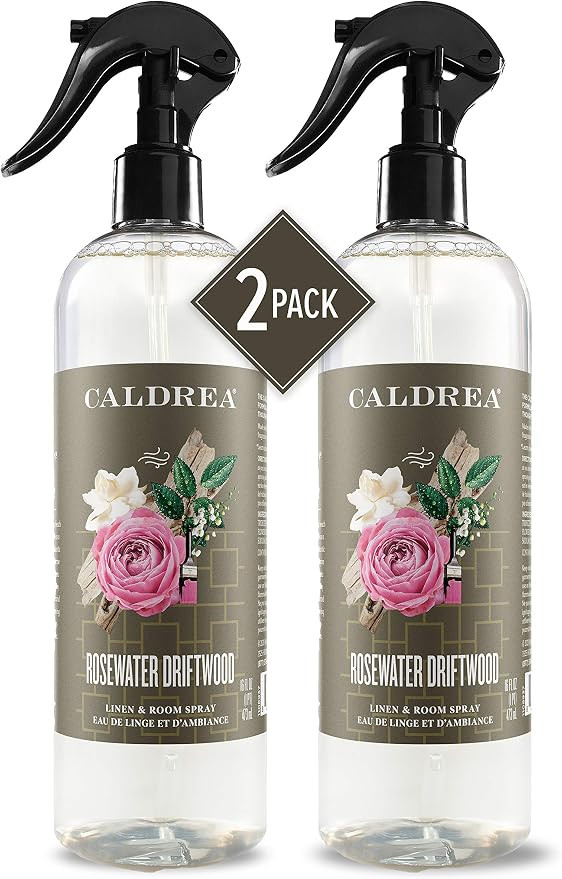 Caldrea Linen and Room Spray Air Freshener, Made with Essential Oils, Plant-Derived and Other Tho... | Amazon (US)