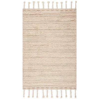 Powell Hand Woven Wool Striped Rug | Wayfair North America